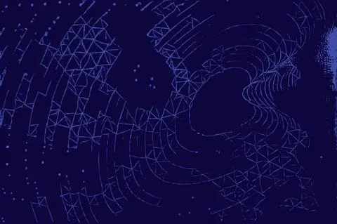Dark Blue Luminous Stripe Vector Abstract Background Art Illustration Wallpaper Stock Illustration