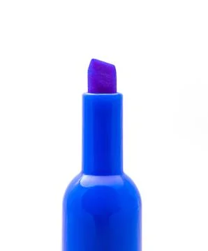 Dark Blue Marker Stock Photos