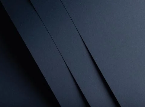 Dark blue matte paper texture with an elegant finish, featuring simple geom.. Stock Photos