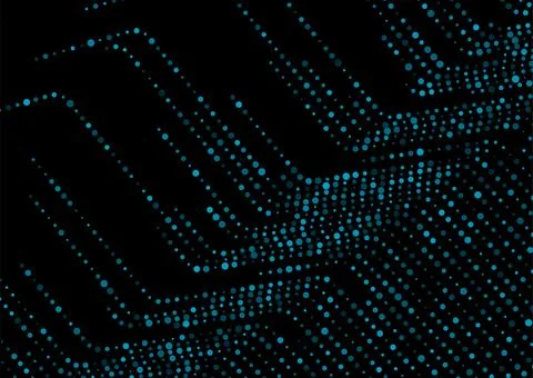 Dark blue minimal geometric dotted lines abstract background Stock Illustration