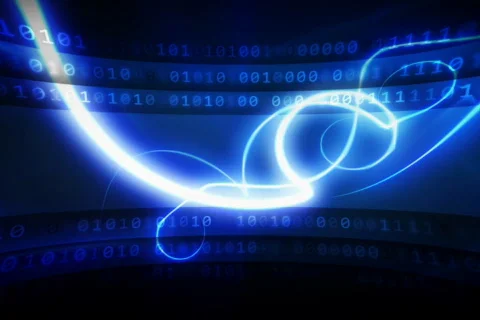 Dark blue modern background NTSC Stock Footage 548459