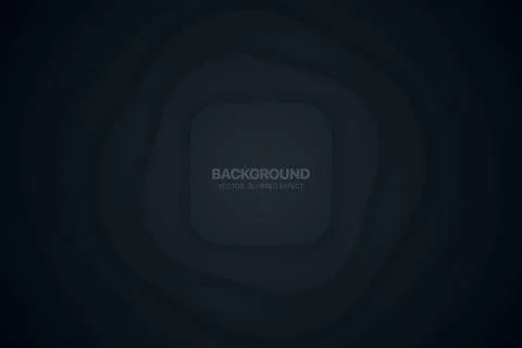 Dark Blue Morphism Material Design Spin Square 3D Art Vector Abstract Background イラスト素材