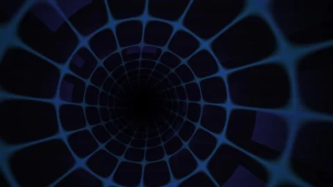 Dark blue network background with lines. Stock Footage 334869993