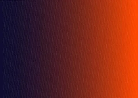Dark blue to orange gradient background with fine linear texture Stock Illustration