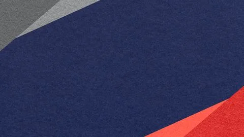 Dark blue paper texture background with gray, red geometric corners gradien.. 스톡 일러스트