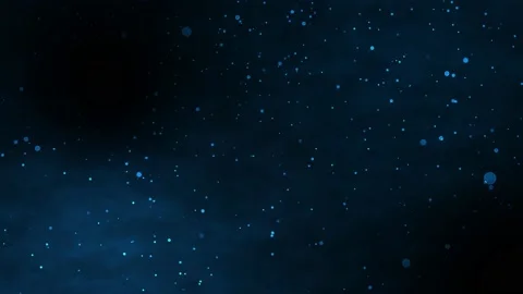 Dark blue particles abstract background. Stock Footage 162626125
