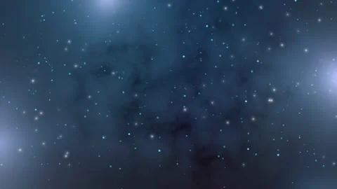 Dark blue particles glitter awards with flares gradient abstract background. Stock Footage 245250006