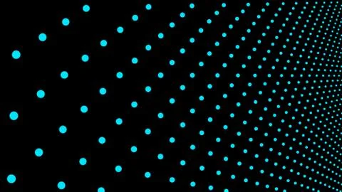 Dark Blue  pattern with spheres , abstract style with bubbles Stock Illustration