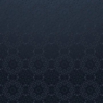 Dark blue patterned texture, repeating design, gradient background, digital.. Stock Illustration