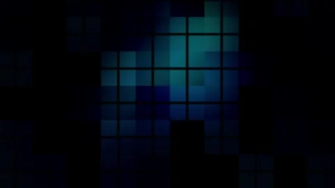 Dark Blue Pixelated Grid Background Texture. Stock Footage 335351514