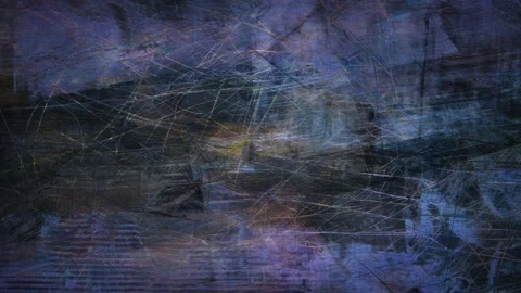 Dark Blue Purple Grunge Texture With Tangled Scratch Lines Stock Footage 327929062