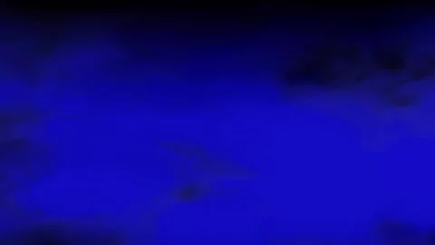 Dark Blue Rainy Night Sky with Shifting Storm Clouds Seamless Loop 스톡 동영상 344843603