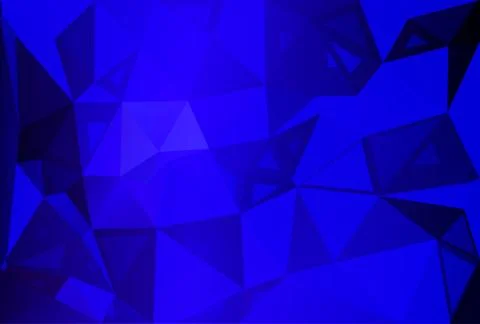 Dark blue random sizes low poly background イラスト素材
