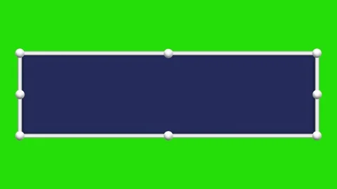 Dark Blue Rectangle Text Box Animation Stock Footage 332728799