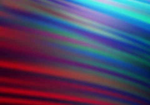 Dark Blue, Red vector abstract bokeh pattern. Illustrazione stock