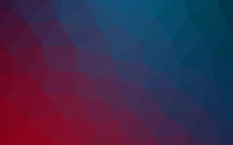Dark Blue, Red vector abstract mosaic pattern. Illustrazione stock