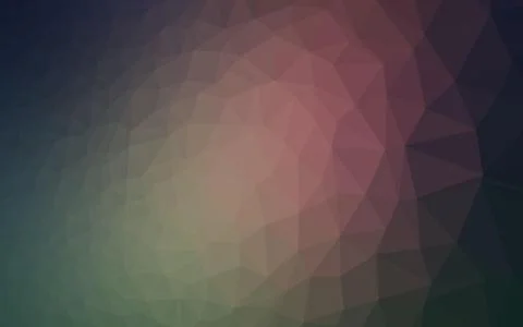 Dark Blue, Red vector abstract polygonal texture. Illustrazione stock