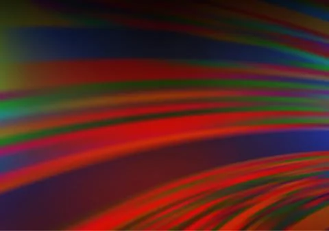 Dark Blue, Red vector abstract bokeh pattern. Stock Illustration