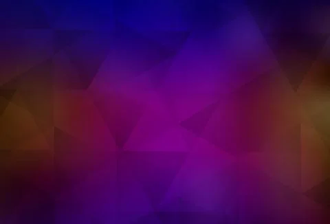 Dark Blue, Red vector abstract mosaic pattern. Illustrazione stock