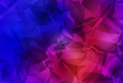 Dark Blue, Red vector abstract mosaic pattern. Stock Illustration