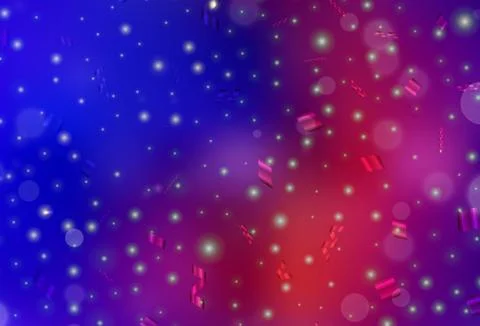 Dark Blue, Red vector backdrop with dots. イラスト素材