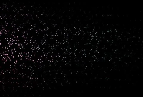 Dark Blue, Red vector backdrop with lines, triangles. Illustrazione stock