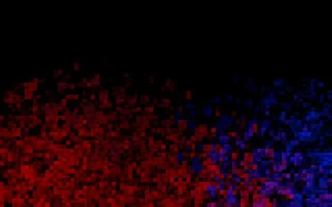 Dark Blue, Red vector background with rectangles. Stock Illustration