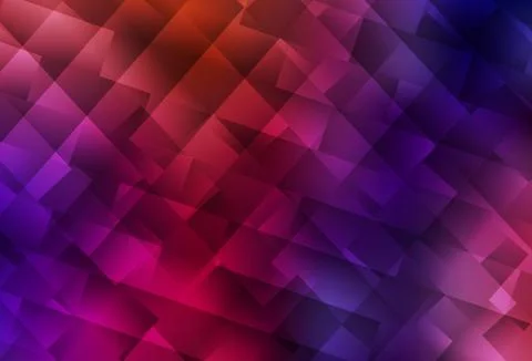 Dark Blue, Red vector background with rectangles. Stock Illustration