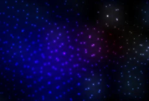 Dark Blue, Red vector background with spots. Stock-Illustration