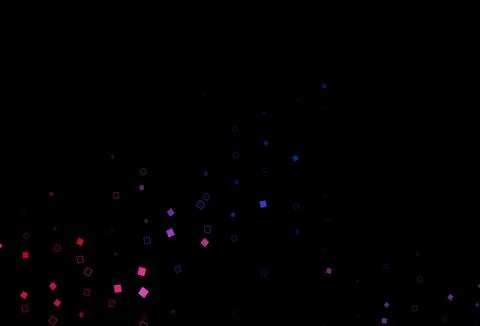 Dark Blue, Red vector background with rectangles. Ilustración de archivo