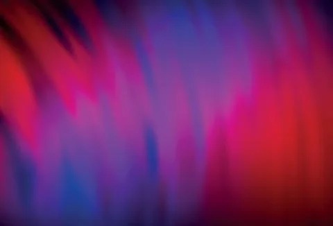 Dark Blue, Red vector blurred shine abstract background. Stock Illustration