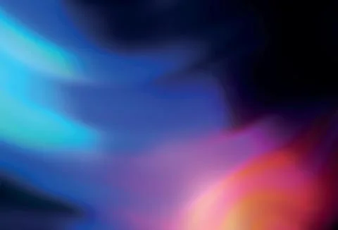 Dark Blue, Red vector blurred and colored pattern. Illustrazione stock