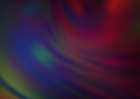 Dark Blue, Red vector blurred and colored background. Stock Illustration