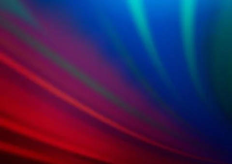 Dark Blue, Red vector blurred bright pattern. Stock Illustration