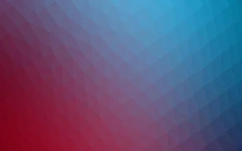 Dark Blue, Red vector blurry triangle pattern. Stock Illustration