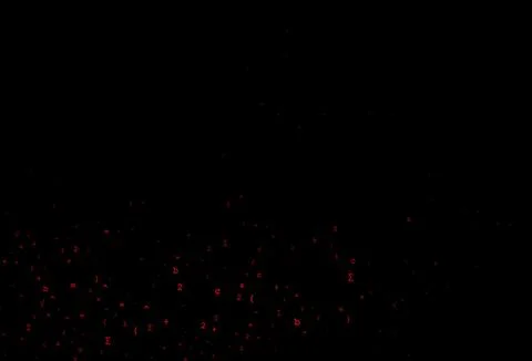 Dark Blue, Red vector cover with math elements. 스톡 일러스트