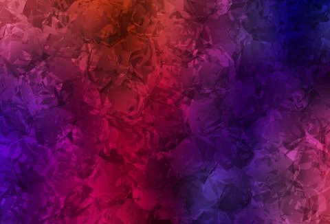 Dark Blue, Red vector doodle template with roses, flowers. Stock Illustration