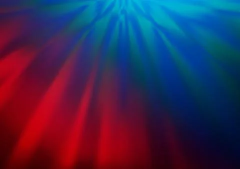 Dark Blue, Red vector glossy bokeh pattern. Illustrazione stock