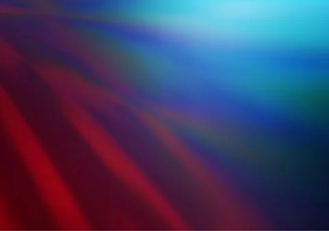 Dark Blue, Red vector glossy bokeh pattern. Stock Illustration