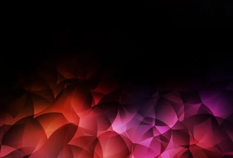 Dark Blue, Red vector gradient triangles pattern. Stock Illustration