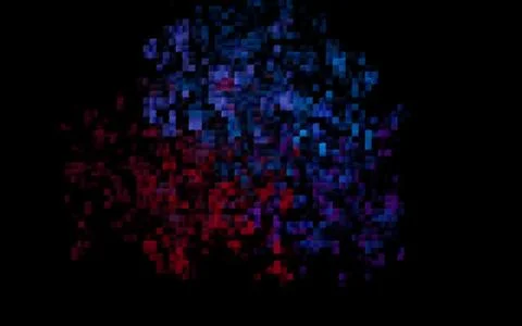 Dark Blue, Red vector layout with lines, rectangles. 스톡 일러스트