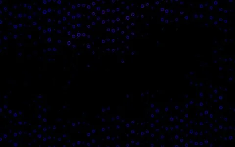 Dark Blue, Red vector layout with circle shapes. Illustrazione stock