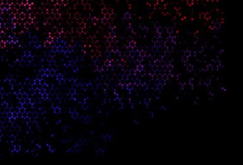 Dark Blue, Red vector layout with rectangles, squares. Stock Illustration