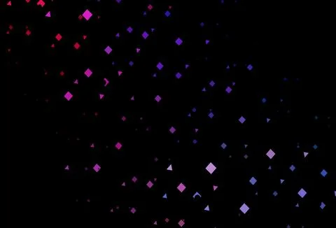 Dark blue, red vector layout with circles, lines, rectangles. Stock Illustration