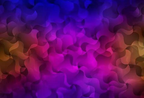 Dark Blue, Red vector layout with wry lines. Stock Illustration