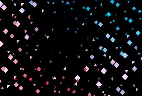 Dark blue, red vector layout with circles, lines, rectangles. 스톡 일러스트