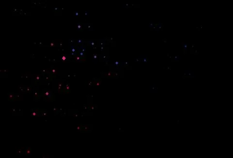 Dark blue, red vector layout with circles, lines, rectangles. Stock Illustration