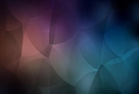 Dark Blue, Red vector layout with lines, triangles. Stock Illustration