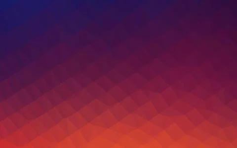 Dark Blue, Red vector low poly texture. Stock-Illustration