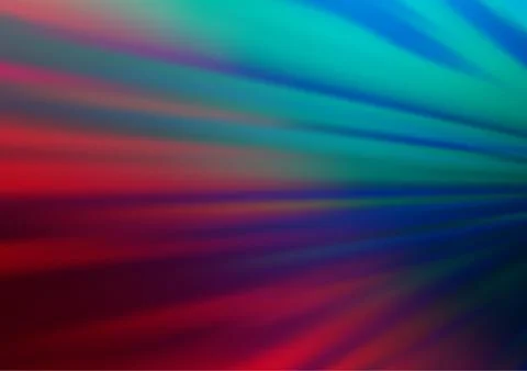 Dark Blue, Red vector modern bokeh pattern. Illustrazione stock